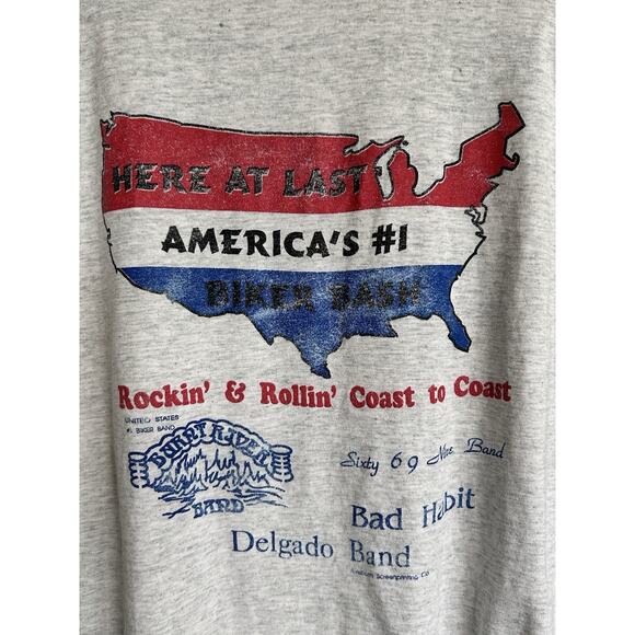 VTG Wetzel Motorcycle Club T-Shirt - Harley Davidson Sturgis Biker Hulk Hogan XL - Picture 6 of 8